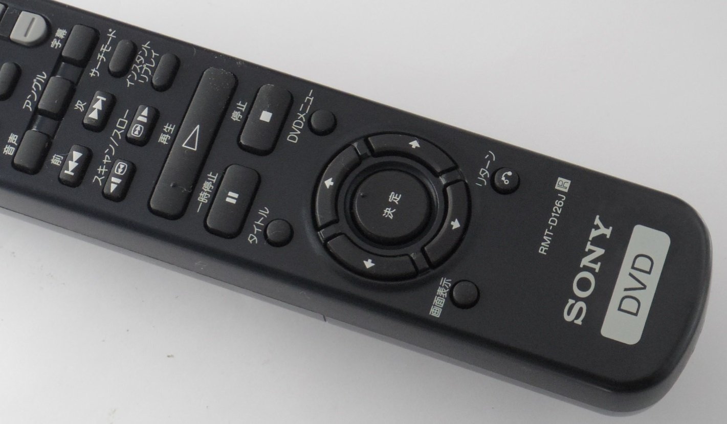 Amazon.co.jp: SONY DVDリモコン RMT-D126J : 家電＆カメラ